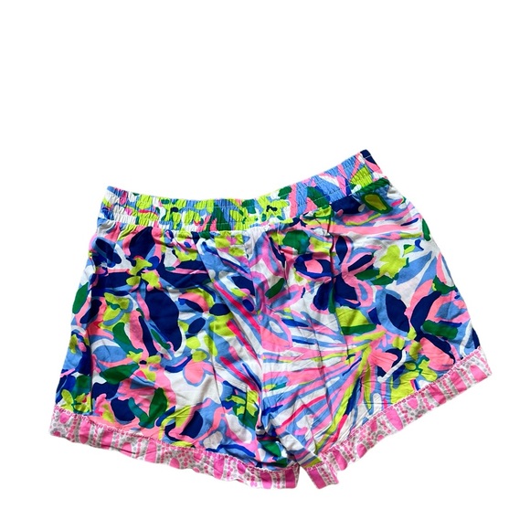 Lilly Pulitzer Katia Shorts Women's XS 5" Bright Lightweight Rayon EXCELLENT‎ ✅ - Picture 2 of 4